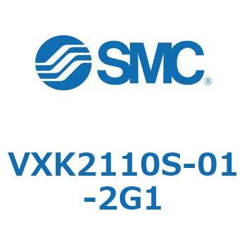 Y型ストレーナ内蔵2ポートソレノイドバルブ VXK21 SMC