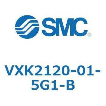 Y型ストレーナ内蔵2ポートソレノイドバルブ VXK21 SMC
