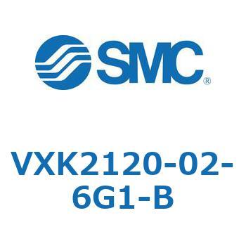 Y型ストレーナ内蔵2ポートソレノイドバルブ VXK21 SMC