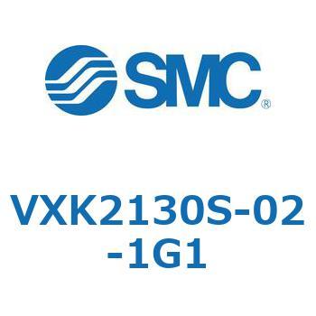 Y型ストレーナ内蔵2ポートソレノイドバルブ VXK21 SMC