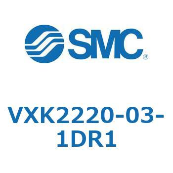 Y型ストレーナ内蔵2ポートソレノイドバルブ VXK22 SMC