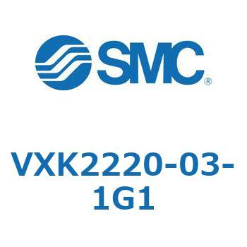 Y型ストレーナ内蔵2ポートソレノイドバルブ VXK22 SMC