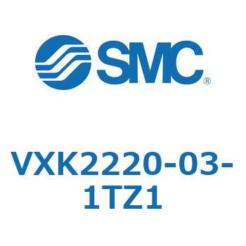 Y型ストレーナ内蔵2ポートソレノイドバルブ VXK22 SMC