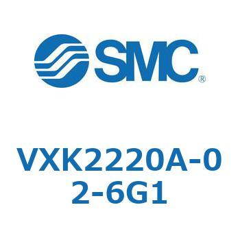 Y型ストレーナ内蔵2ポートソレノイドバルブ VXK22 SMC