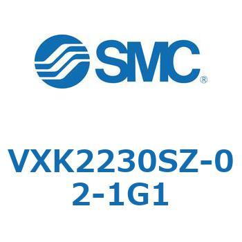 Y型ストレーナ内蔵2ポートソレノイドバルブ VXK22 SMC