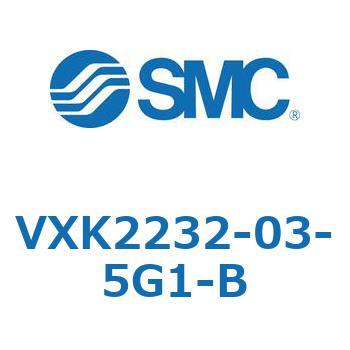 Y型ストレーナ内蔵2ポートソレノイドバルブ VXK22 SMC