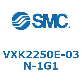Y型ストレーナ内蔵2ポートソレノイドバルブ VXK22 SMC