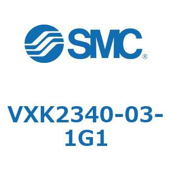 Y型ストレーナ内蔵2ポートソレノイドバルブ VXK23 SMC