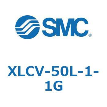 アルミ製 高真空L型バルブ 複動/ベローズシール XLCV SMC