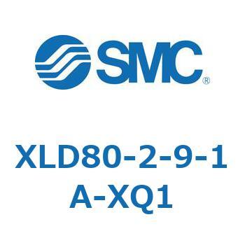 アルミ製 高真空L型バルブ 二段制御・単動/ベローズシール・Oリングシール XLD80 SMC