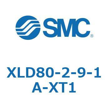 アルミ製 高真空L型バルブ 二段制御・単動/ベローズシール・Oリングシール XLD80 SMC