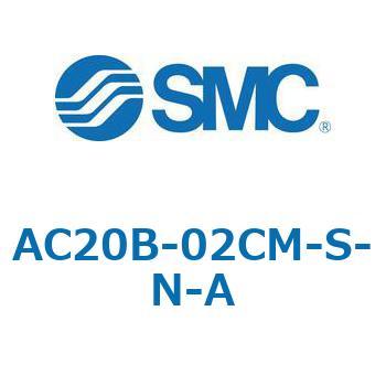 AC20B-02CM-S-N-A AC_B-A - �A�^�b�`�����g�t SMC 66412938