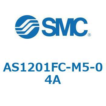 AS_1FM/FC_A - ワンタッチ管継手付スピードコントローラ/プッシュロック式/エルボタイプ/ユニバーサルタイプ SMC