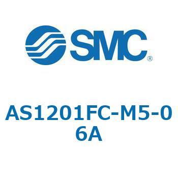 AS_1FM/FC_A - ワンタッチ管継手付スピードコントローラ/プッシュロック式/エルボタイプ/ユニバーサルタイプ SMC
