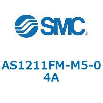 AS_1FM/FC_A - ワンタッチ管継手付スピードコントローラ/プッシュロック式/エルボタイプ/ユニバーサルタイプ SMC