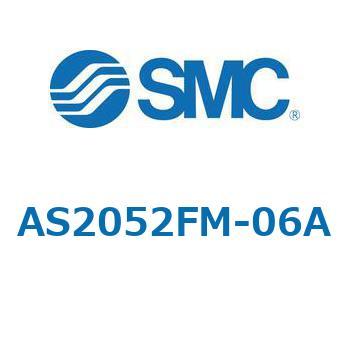 AS_2FM/FC_A - ワンタッチ管継手付スピードコントローラ/プッシュロック式/インラインタイプ SMC