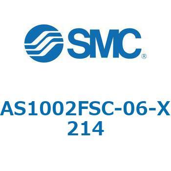AS_2FSM/FSC - 目盛付スピードコントローラ/インラインタイプ SMC
