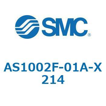 AS-2F-A (Inch) - ワンタッチ管継手付スピードコントローラ (インチ)/インラインタイプ SMC