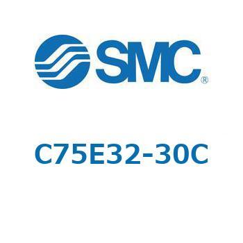 C75/CD75 - エアシリンダ: 標準形/複動・片ロッド SMC