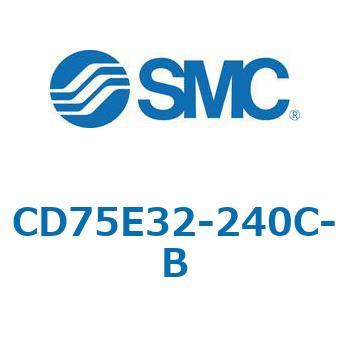 C75/CD75 - エアシリンダ: 標準形/複動・片ロッド SMC