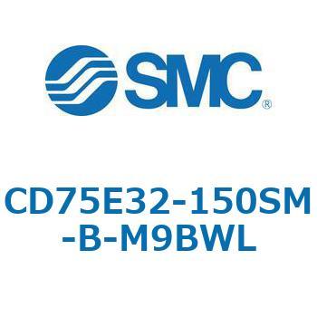 C75_S/CD75_S - エアシリンダ: 標準形/単動・押出し、引込み SMC