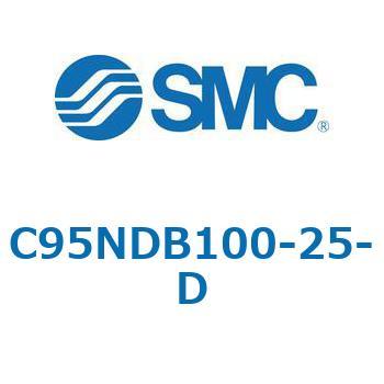 C95N/C95ND - ISO/VDMA Cylinder: With Lock Type/Double Acting， Single Rod SMC