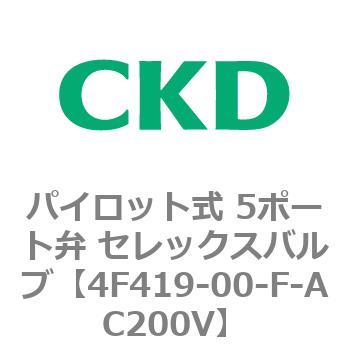 パイロット式 5ポート弁 セレックスバルブ M4F4シリーズ CKD