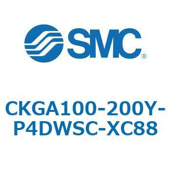 CKGA80_100-XC88_89_91 - アーク溶接用耐スパッタシリンダ/ロッド取付形 SMC
