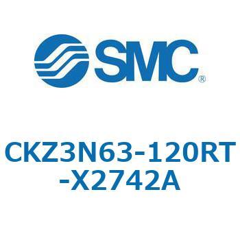 CKZ3N_X2742A_X2568 - パワークランプシリンダ/NAAMS規格準拠 SMC