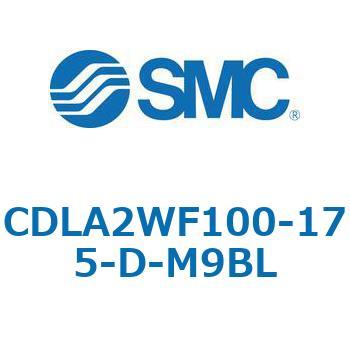 CLA2W/CDLA2W - ファインロックシリンダ/複動:両ロッド SMC