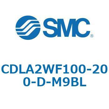CLA2W/CDLA2W - ファインロックシリンダ/複動:両ロッド SMC