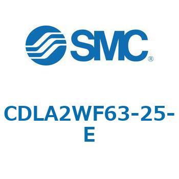 CLA2W/CDLA2W - ファインロックシリンダ/複動:両ロッド SMC