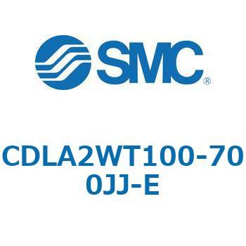 CLA2W/CDLA2W - ファインロックシリンダ/複動:両ロッド SMC