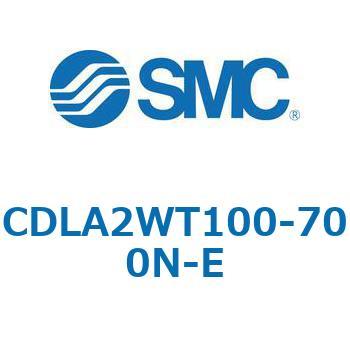 CLA2W/CDLA2W - ファインロックシリンダ/複動:両ロッド SMC