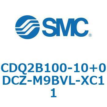 CQ2-Z XC11/X636 - デュアル行程シリンダ/片ロッド形 SMC