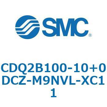 CQ2-Z XC11/X636 - デュアル行程シリンダ/片ロッド形 SMC
