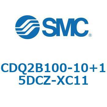 CQ2-Z XC11/X636 - デュアル行程シリンダ/片ロッド形 SMC