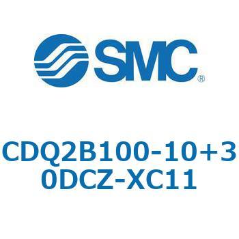 CQ2-Z XC11/X636 - デュアル行程シリンダ/片ロッド形 SMC