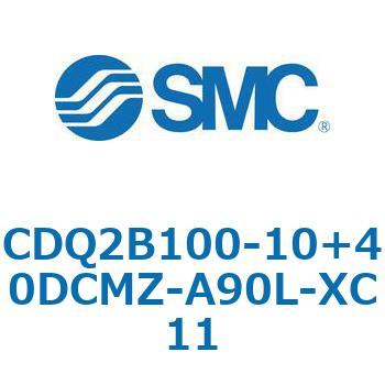 CQ2-Z XC11/X636 - デュアル行程シリンダ/片ロッド形 SMC