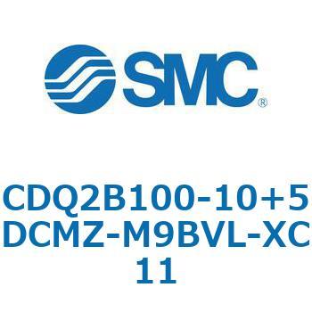 CQ2-Z XC11/X636 - デュアル行程シリンダ/片ロッド形 SMC