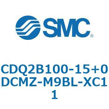 CQ2-Z XC11/X636 - デュアル行程シリンダ/片ロッド形 SMC