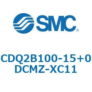 CQ2-Z XC11/X636 - デュアル行程シリンダ/片ロッド形 SMC