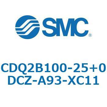 CQ2-Z XC11/X636 - デュアル行程シリンダ/片ロッド形 SMC