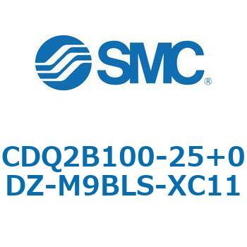 CQ2-Z XC11/X636 - デュアル行程シリンダ/片ロッド形 SMC