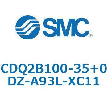 CQ2-Z XC11/X636 - デュアル行程シリンダ/片ロッド形 SMC