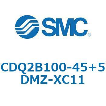 CQ2-Z XC11/X636 - デュアル行程シリンダ/片ロッド形 SMC