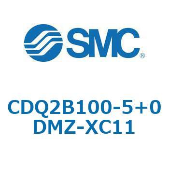 CQ2-Z XC11/X636 - デュアル行程シリンダ/片ロッド形 SMC