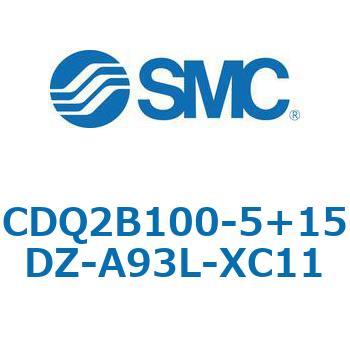 CQ2-Z XC11/X636 - デュアル行程シリンダ/片ロッド形 SMC