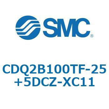 CQ2-Z XC11/X636 - デュアル行程シリンダ/片ロッド形 SMC