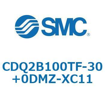CQ2-Z XC11/X636 - デュアル行程シリンダ/片ロッド形 SMC